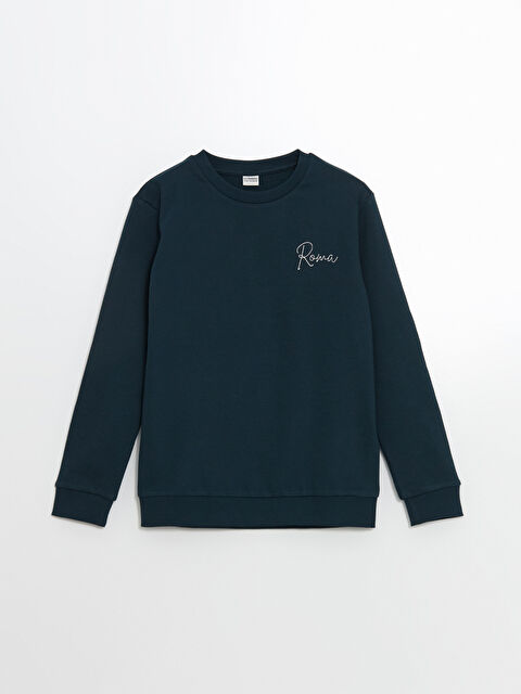 LCW Kids Bisiklet Yaka Erkek Çocuk Sweatshirt - S5MQ25Z4-QT0