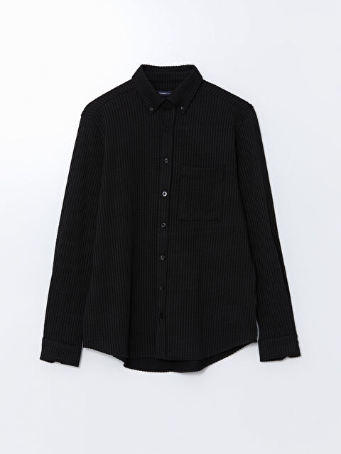 LCWAIKIKI Classic Regular Fit Uzun Kollu Oxford Erkek Gömlek - S5MQ79Z8-RQL