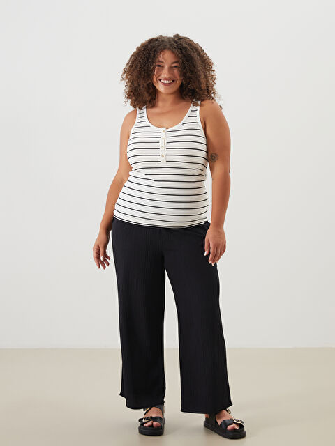 LCWAIKIKI Classic U Neck Striped Women's Tank Top - S5MR46Z8-LFC