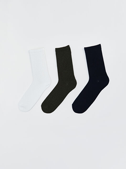 LCW ACCESSORIES Erkek Soket Çorap 3'lü - S5MR88Z8-K00