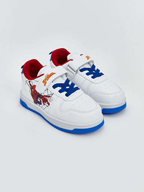 LCW STEPS Spider-Man Baskılı Erkek Bebek Spor Ayakkabı - S5MS05Z1-J5E