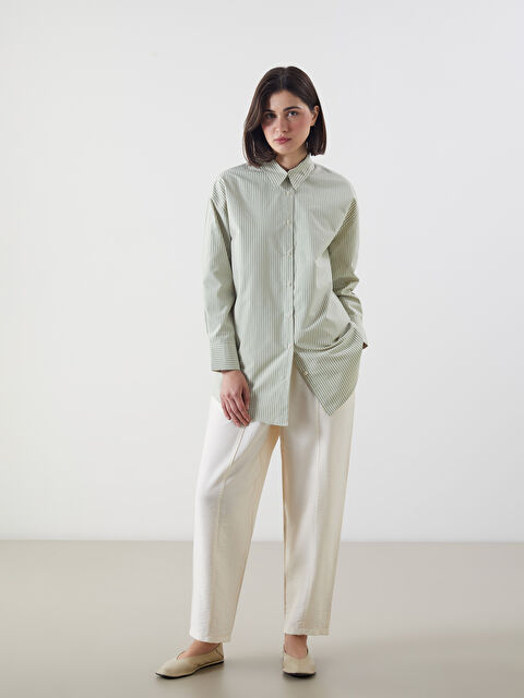 LCW Modest Beli Lastikli Kadın Pantolon - S5MS42Z8-EEW