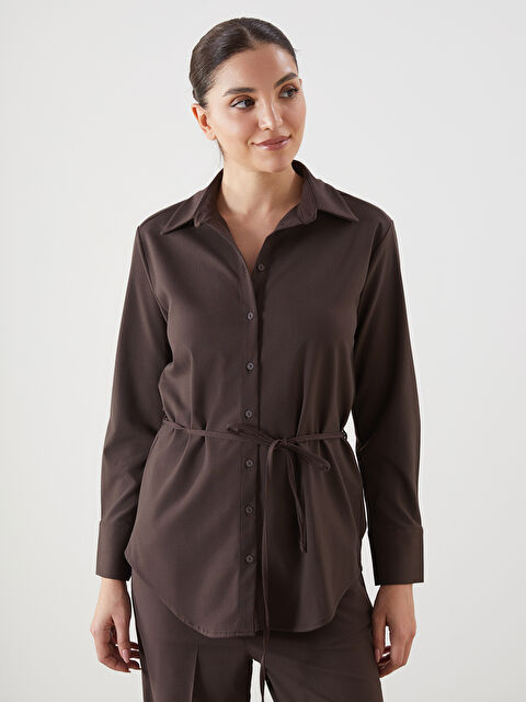 LCWAIKIKI Classic Loose Fit Kadın Gömlek - S5MS57Z8-D7V