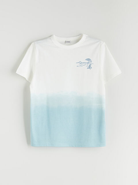 LCW Kids Bisiklet Yaka Erkek Çocuk Tişört - S5MT34Z4-LQQ