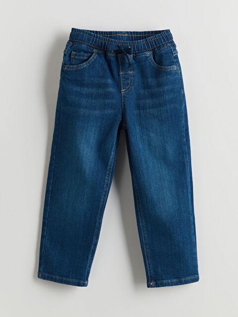 LCW Kids Beli Lastikli Erkek Çocuk Jean Pantolon - S5MT45Z1-H45