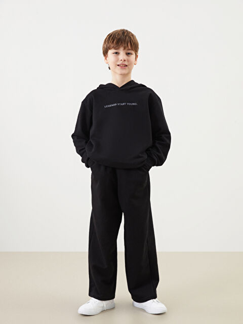 LCW Kids Kapüşonlu Erkek Çocuk Eşofman Takım - S5MU03Z4-CVL