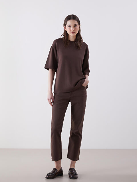 LCW Jeans Flare Kadın Jean Pantolon - S5MU60Z8-HDT