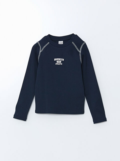 LCW Kids Bisiklet Yaka Kız Çocuk Tişört - S5MU95Z4-HRC