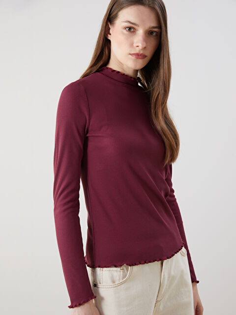 LCW Modest Dik Yaka Kadın Body - S5MV29Z8-JAV