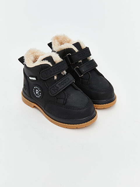 LCW STEPS Cırt Cırtlı İçi Kürklü Erkek Bebek Bot - S5MV85Z1-HUC