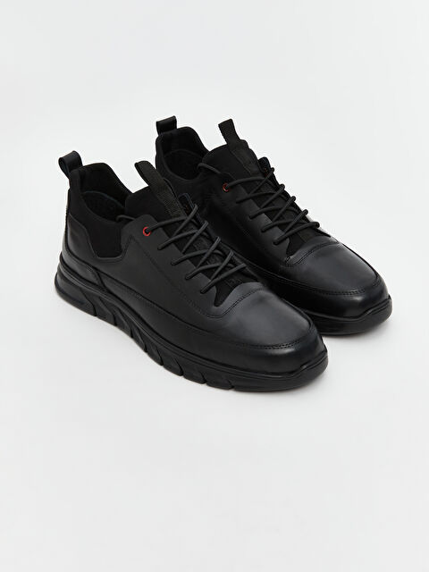 Marcorossi Hakiki Deri Bağcıklı Erkek Spor Ayakkabı - S5MY06Z8-HUC