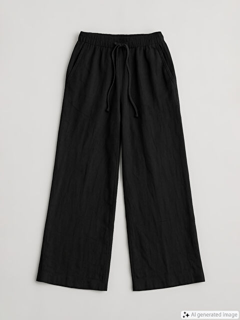 LCWAIKIKI Classic Elasticated Waist Women's Trousers - S5MY61Z8-CVL