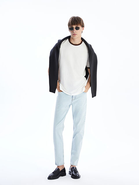 LCW Jeans 730 Havuç Kalıp Erkek Jean Pantolon - S5N086Z8-311