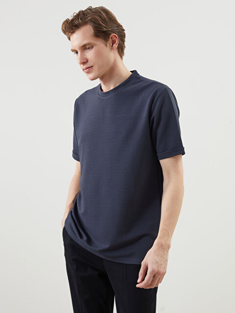 XSIDE Bisiklet Yaka Erkek Tişört - S5N088Z8-HZX