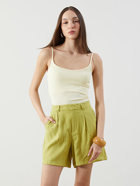 LCW Vision U Yaka Kadın Atlet - S5N222Z8-FDQ