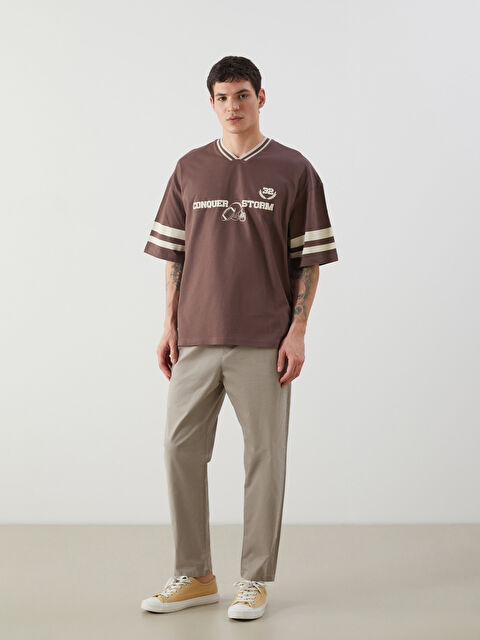 XSIDE Rahat Kalıp Gabardin Erkek Pantolon - S5N294Z8-Z5B