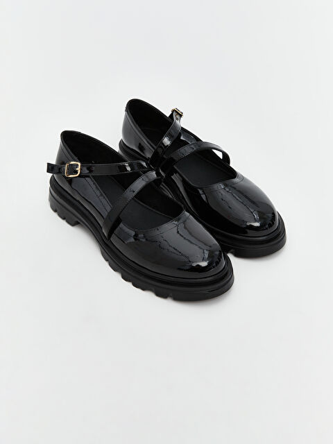 KOOR Deri Görünümlü Kadın Loafer Ayakkabı - S5N302Z8-HUC