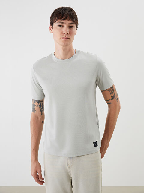 XSIDE Футболка из джерси с круглым вырезом для мужчин - S5N342Z8-8HU