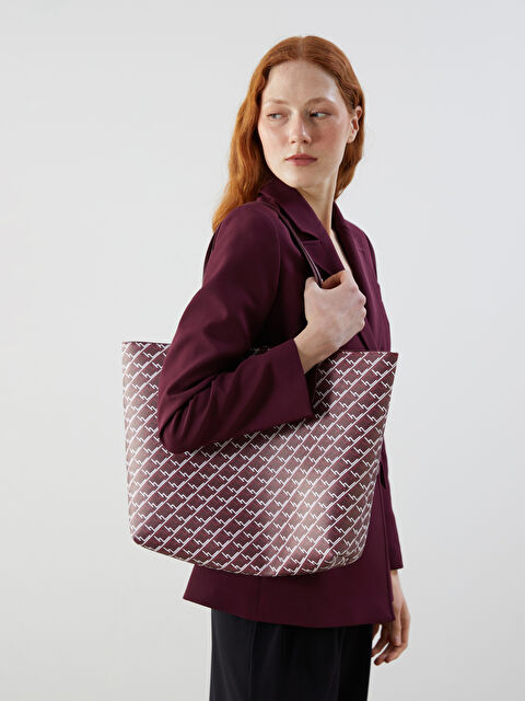 LCW ACCESSORIES Deri Görünümlü Kadın  Kol Çantası - S5N385Z8-JAV