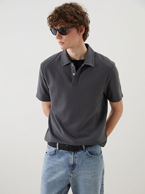 XSIDE Men's Polo Neck T-Shirt - S5N386Z8-YAN