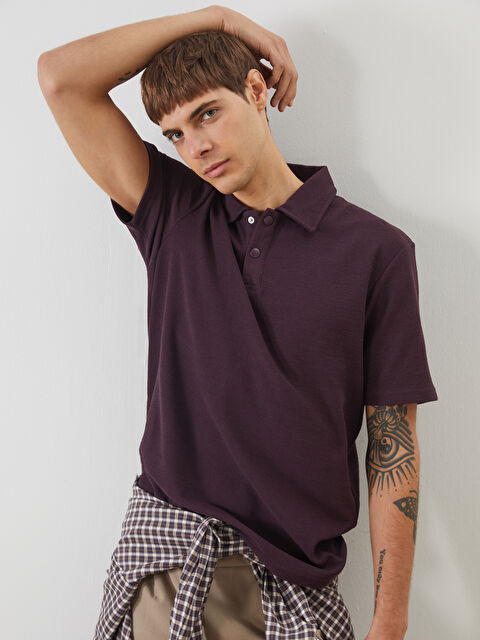 XSIDE Polo Yaka Erkek Tişört - S5N386Z8-YHP