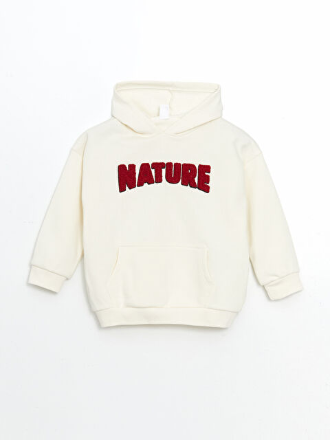 LCW Kids Kapüşonlu Erkek Bebek Sweatshirt - S5N415Z1-R9J