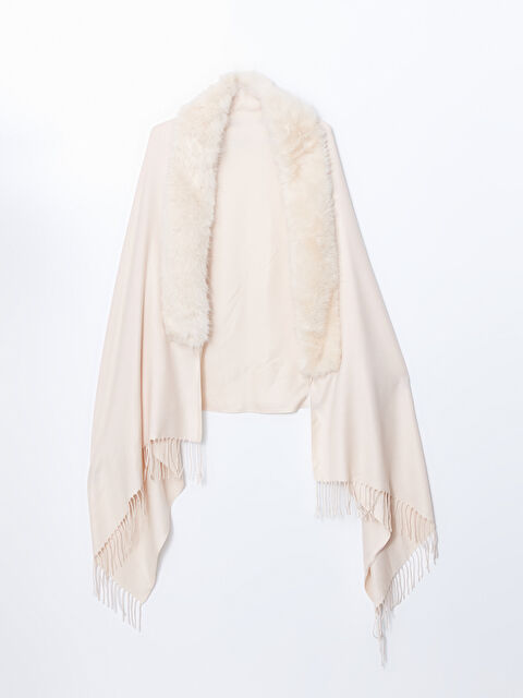 LCW Modest Püsküllü Kadın Şal - S5N494Z8-YE2