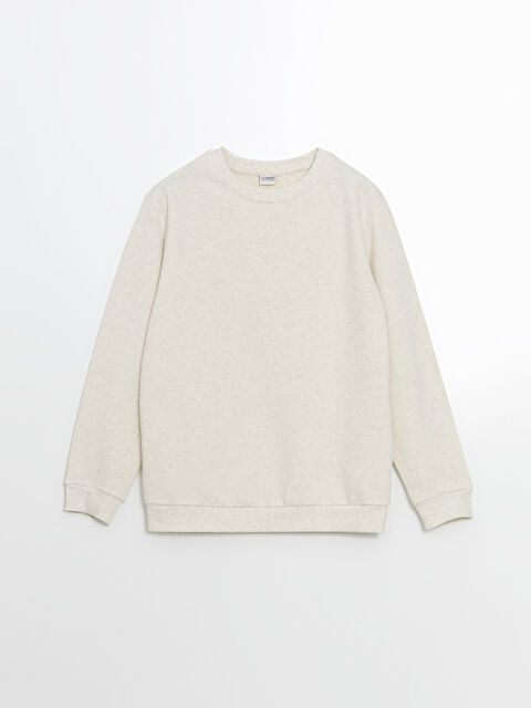 LCW Kids Bisiklet Yaka Erkek Çocuk Sweatshirt - S5N556Z4-D2Y