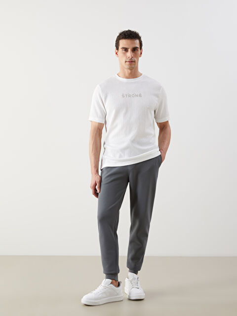 LCWAIKIKI Classic Standart Kalıp Erkek Jogger Eşofman Altı - S5N571Z8-YLW