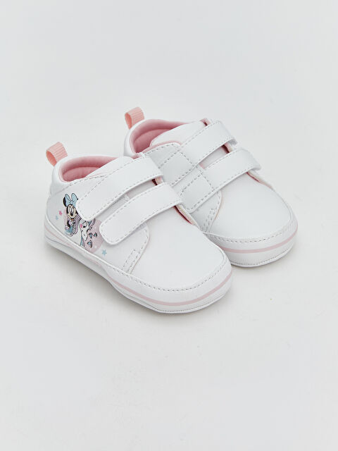 LCW STEPS Minnie Mosue Baskılı Kız Bebek Spor Ayakkabı - S5N596Z1-Q6K