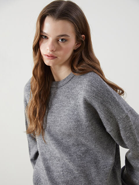 XSIDE Bisiklet Yaka Kadın Triko Kazak - S5N670Z8-ZHC