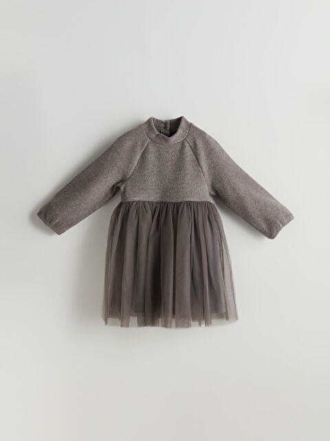 LCW Kids Bisiklet Yaya Tütülü Kız Çocuk Elbise - S5N671Z1-D4M