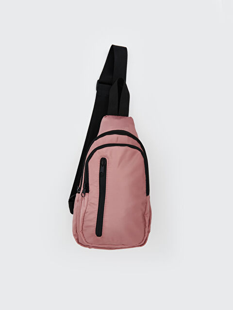 LCW ECO Fermuarlı Kız Çocuk Göğüs Çantası - S5N732Z4-Z1C