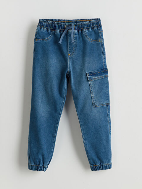 LCW Kids Erkek Çocuk Jean Jogger Pantolon - S5N748Z1-H45