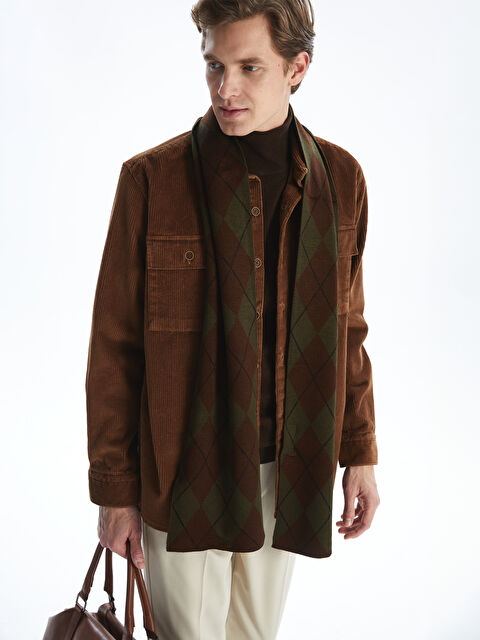 LCW ACCESSORIES Ekose Desenli Erkek Atkı - S5N757Z8-ZZA