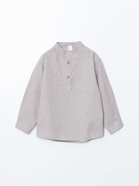 LCW Kids Hakim Yaka Erkek Bebek Gömlek - S5N778Z1-LKQ