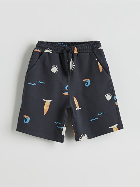 LCW Kids Beli Lastikli Erkek Çocuk Şort - S5N792Z4-LRX