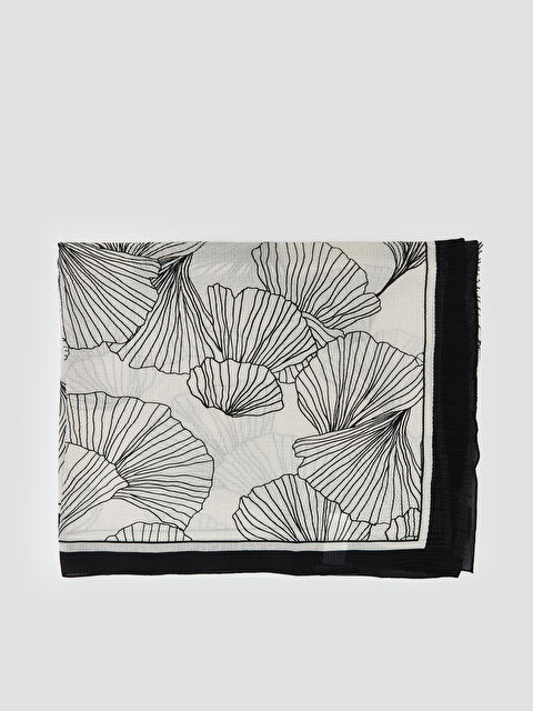 LCW Modest Çiçek Desenli Kadın Şal - S5N880Z8-LQB