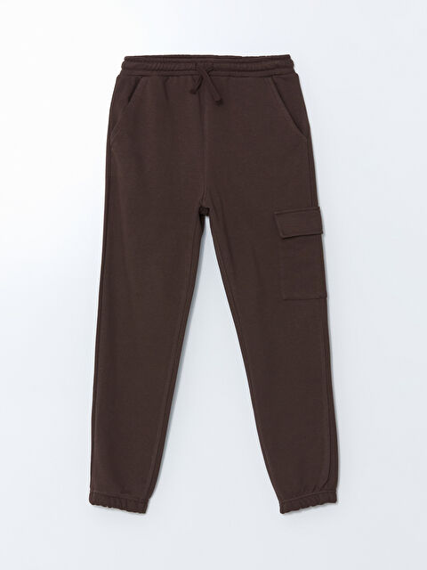 LCW Kids Beli Lastikli Erkek Çocuk Kargo Eşofman Altı