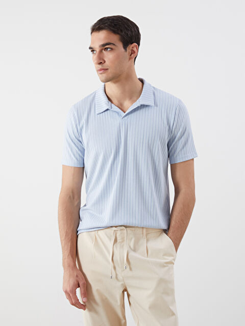 LCW Vision تيشيرت رجالي بياقة بولو من جيرسي - S5NA99Z8-J0M