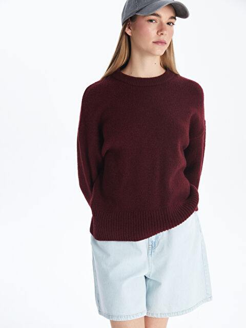 XSIDE Bisiklet Yaka Kadın Triko Kazak - S5NB26Z8-YYP