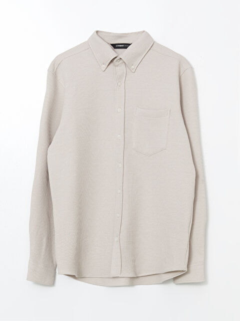 LCWAIKIKI Classic Regular Fit Uzun Kollu Erkek Gömlek - S5NB52Z8-CV3