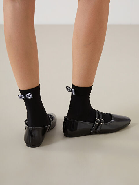 LCW DREAM Fiyonk Detaylı Kadın Soket Çorap - S5NB88Z8-J0F