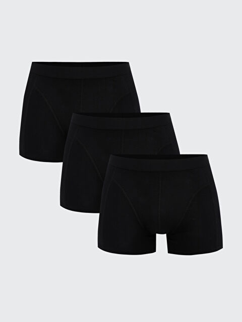 LC WAIKIKI Standart Kalıp Esnek Erkek Premium Boxer 3'lü - S5NC56Z8-CVL