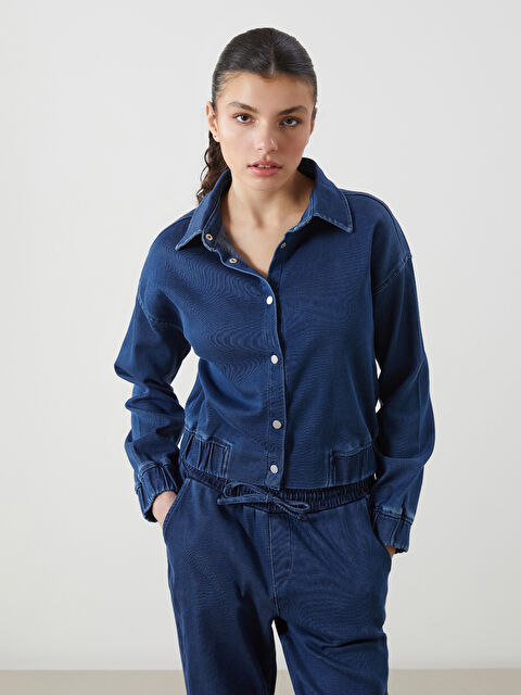 Natuvera Kadın Jean Gömlek - S5NC64Z8-YZA