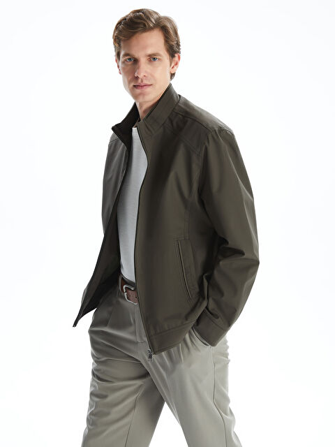 LCWAIKIKI Classic Standart Kalıp Dik Yaka Erkek Mont - S5NC99Z8-V9A