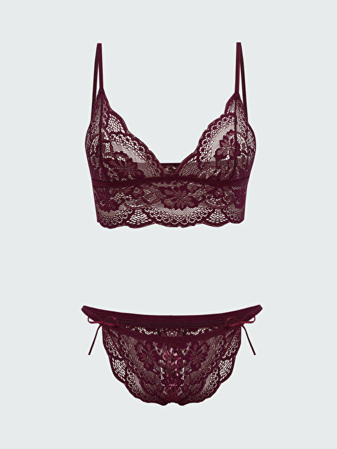 LCW DREAM Dantelli Fantezi İç Çamaşırı Takımı - S5ND00Z8-CVV