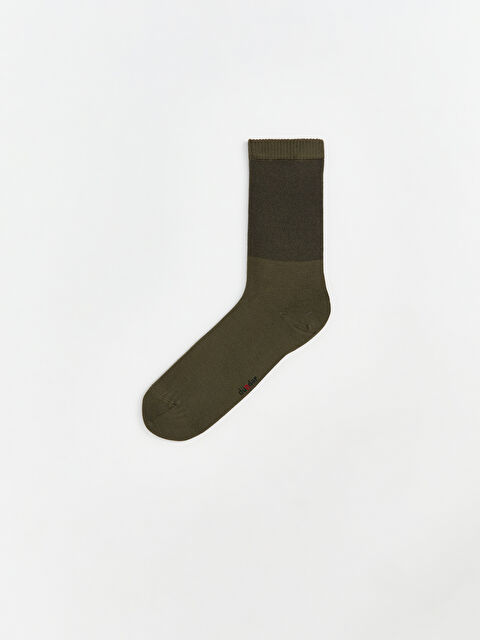 Dündar Çorap Rahat Lastikli Dikişsiz Bambu Erkek Çorap - S5ND04Z8-CRR