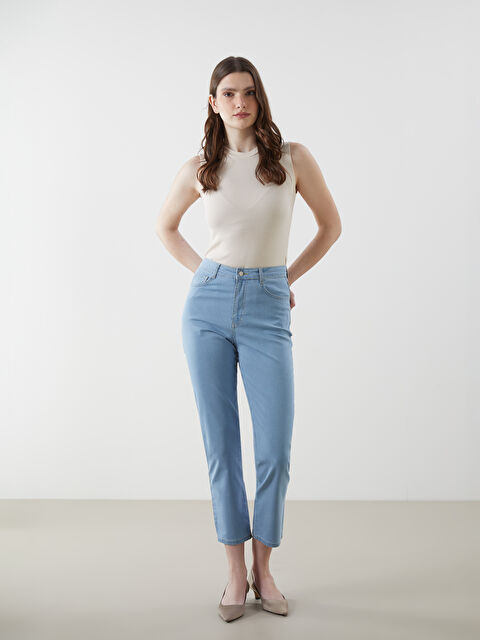 Natuvera Slim Fit Kadın Jean Pantolon - S5ND08Z8-G2P