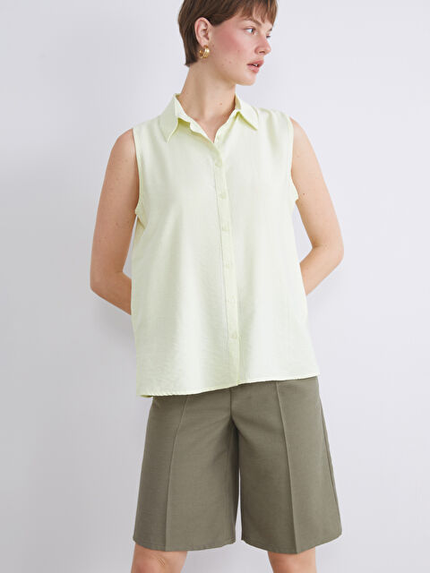 LCWAIKIKI Classic Müslin Kadın Gömlek - S5ND33Z8-L5T